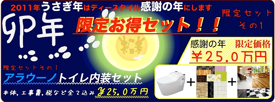 2011�N���肨���Z�b�g�@�A���E�[�m+�g�C������25���~�I